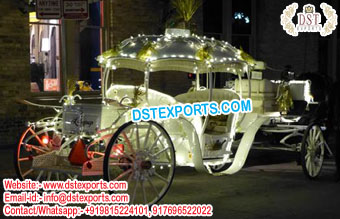 Princess Cinderella Carriage With LED lighted