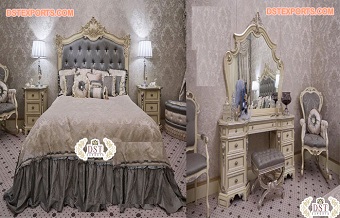 Silver Crown Headboard Bedroom Furniture