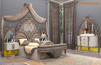 Modernistic Queen Size Bedroom Furniture Set