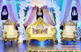 Splendid Wedding Stage SofaSetDecoration