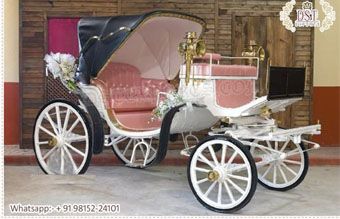 Beautiful Victorian Style Horse Carriage For Sale