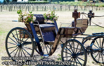 Special Decorated Horse Carriage For Wedding